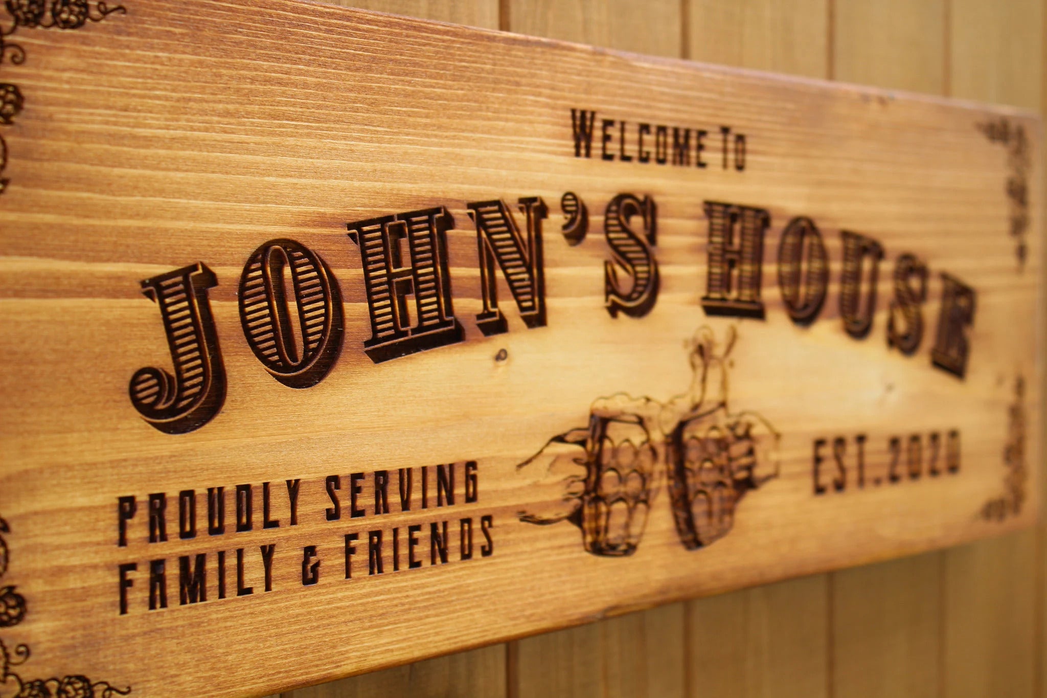 Custom-Design Home Decoration Sign