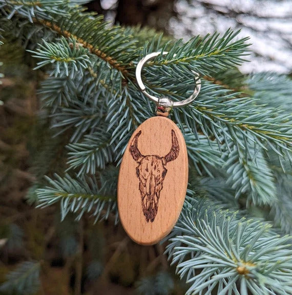 Customizable Wooden Keychain Ornaments